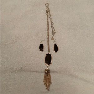 Kendra Scott Dani Earring and Rayne Necklace Set